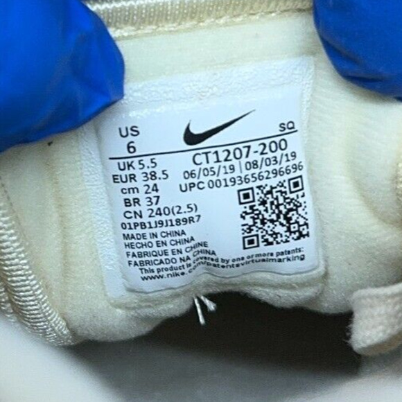 Nike Air Max 1 Houndstooth 2019 Bronze Eclipse Orange CT1207-200 Mens Size 6 New - Picture 7 of 7